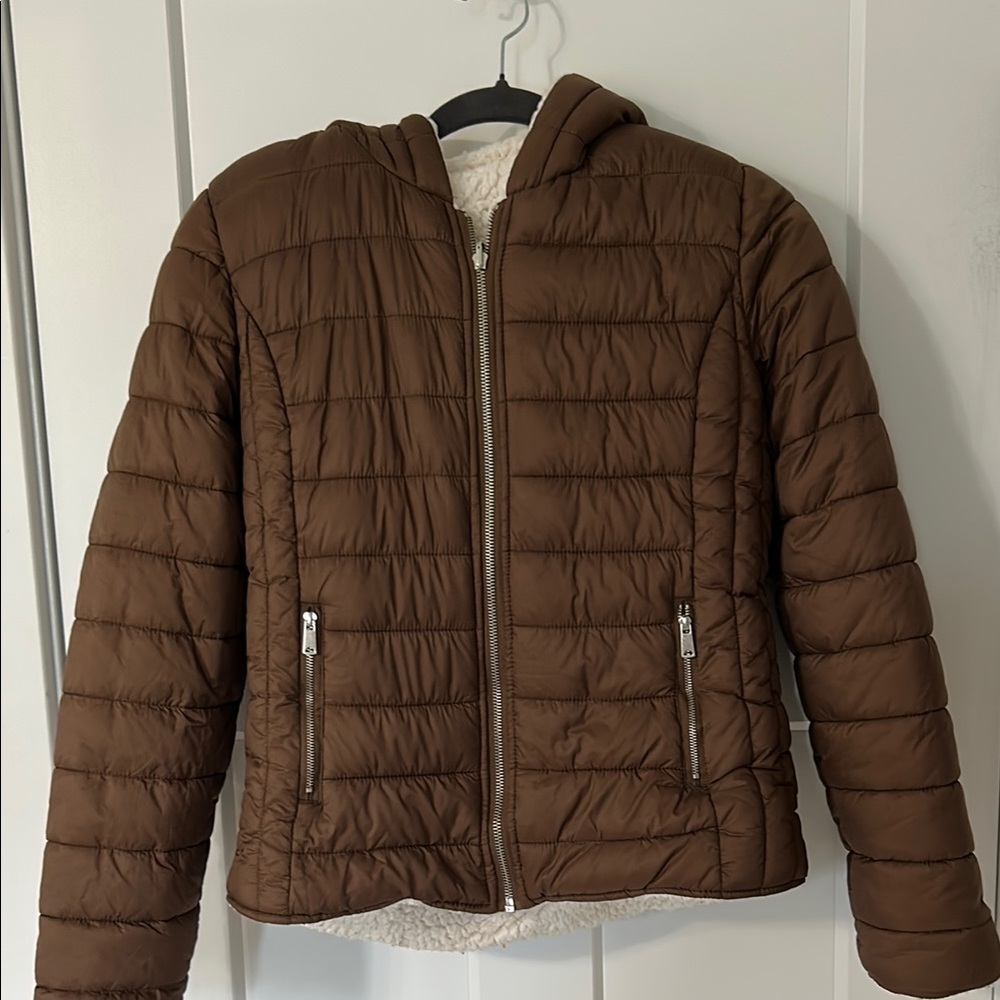 Classic Brown Pea Coat for Timeless Elegance